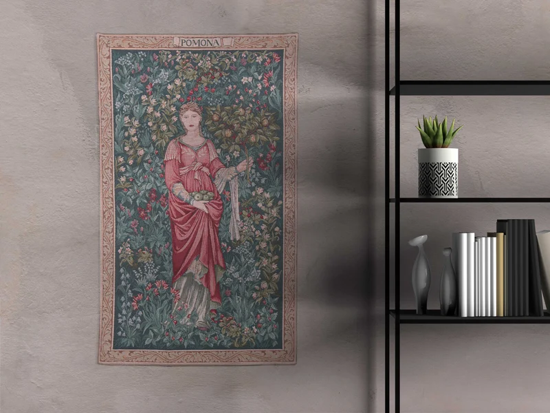 Tapisserie Gobelin Pomona - La déesse de l'abondance (Tissage Jacquard)