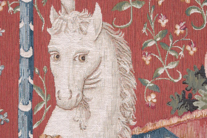 Tapisserie Gobelin Portière Licorne (Tissage Jacquard)
