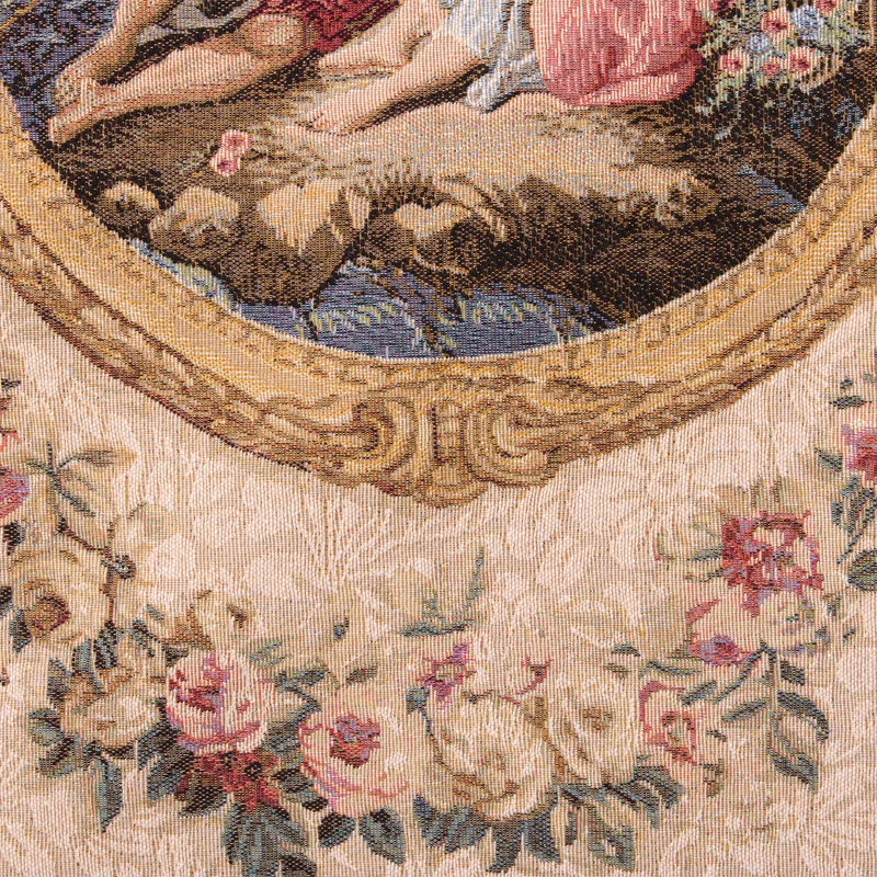 Tapisserie Gobelin Sérénade beige (Tissage Jacquard)