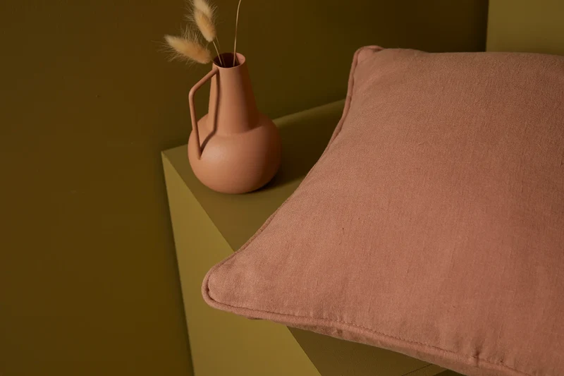 Housse de coussin carré - Cuivre