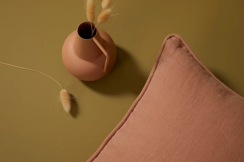 Housse de coussin carré - Cuivre