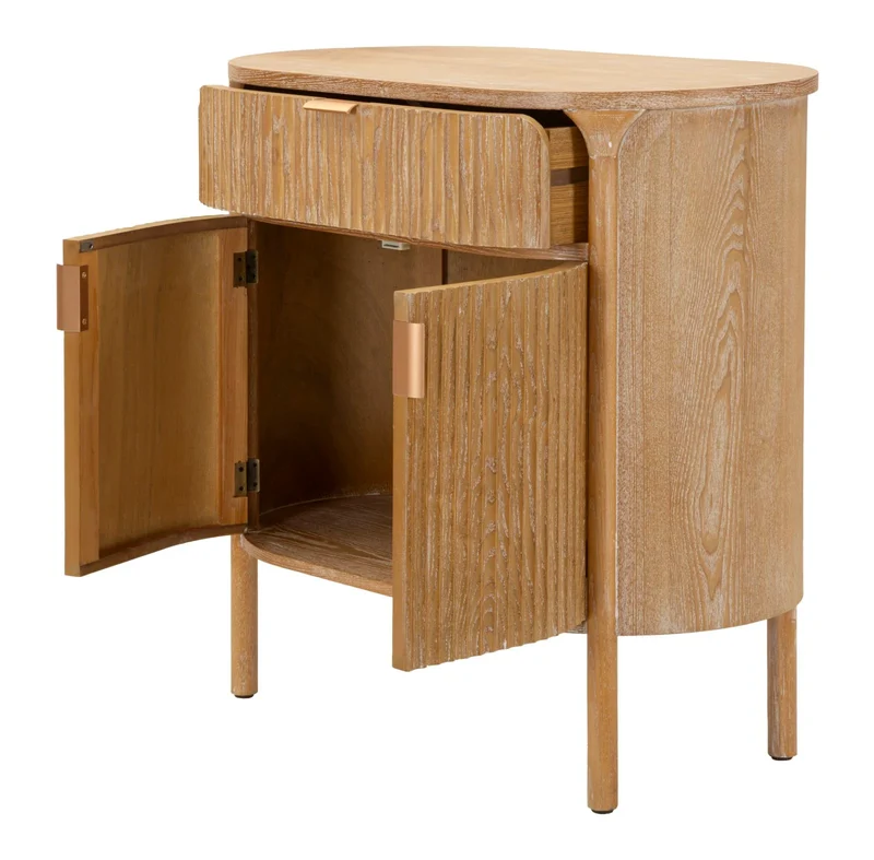 Armoire en bois avec portes – Meuble de rangement Gothenburg