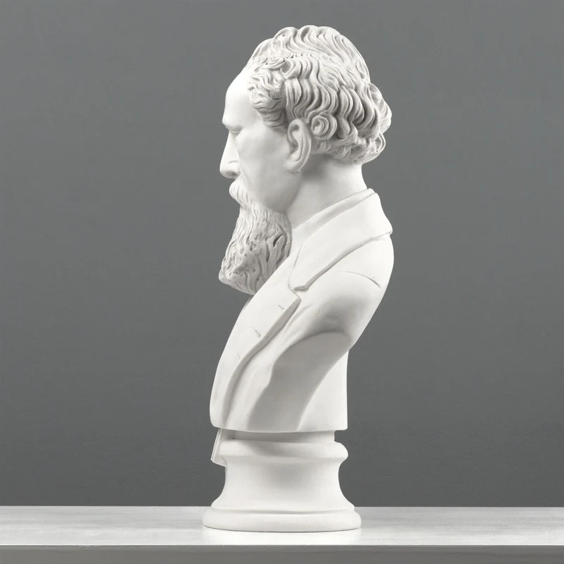 Buste Charles Dickens – Statue de l’écrivain anglais