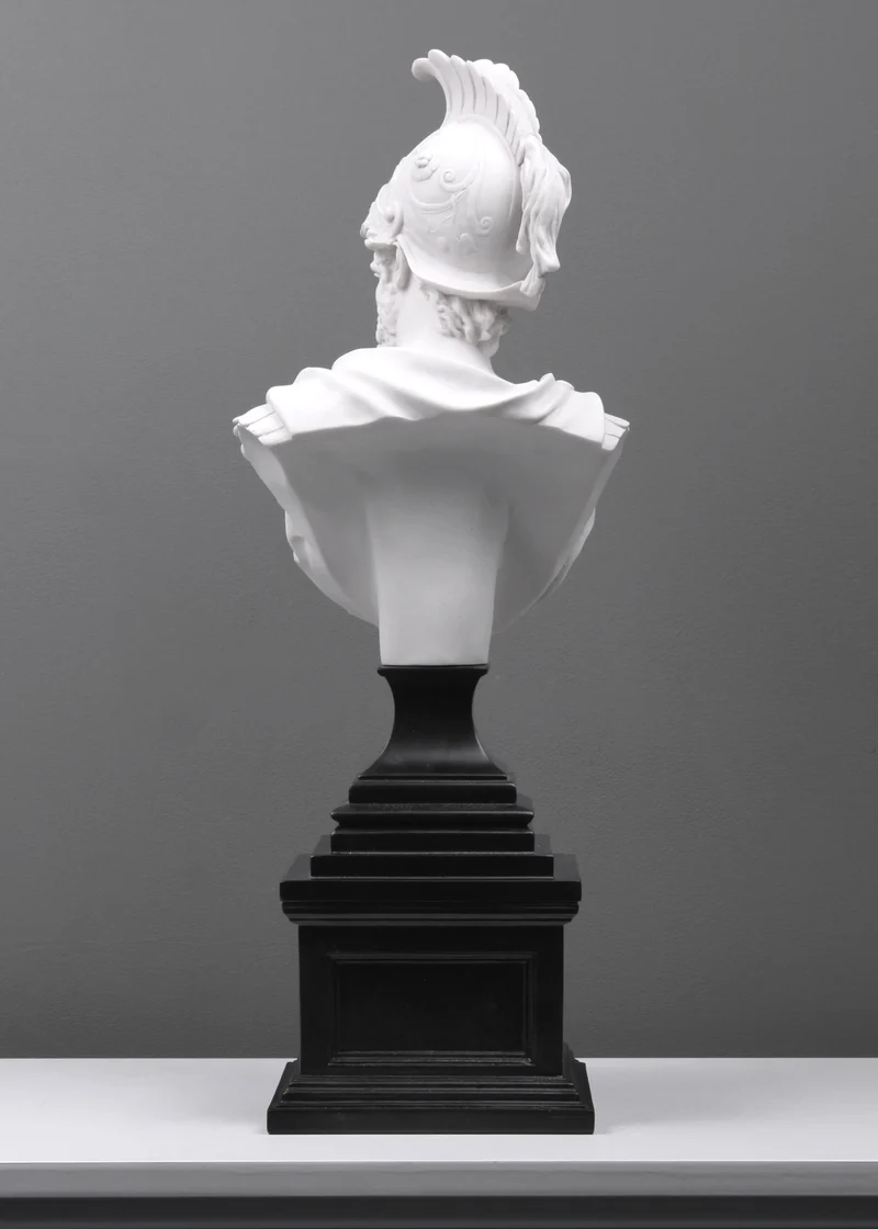 Buste d'Ajax (grande taille) - sculpture en marbre