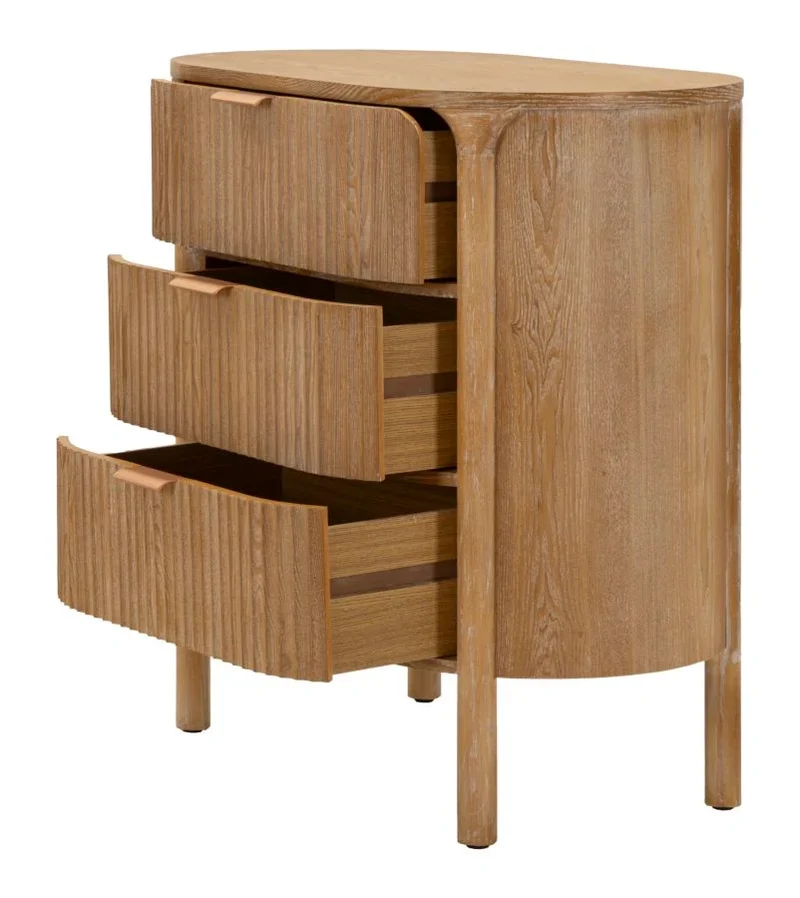 Commode en bois avec tiroirs – Collection chambre à coucher Gothenburg