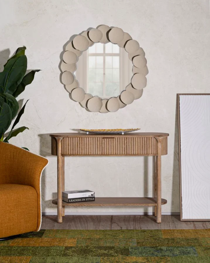 Console en bois avec rangement – Entrée moderne Gothenburg