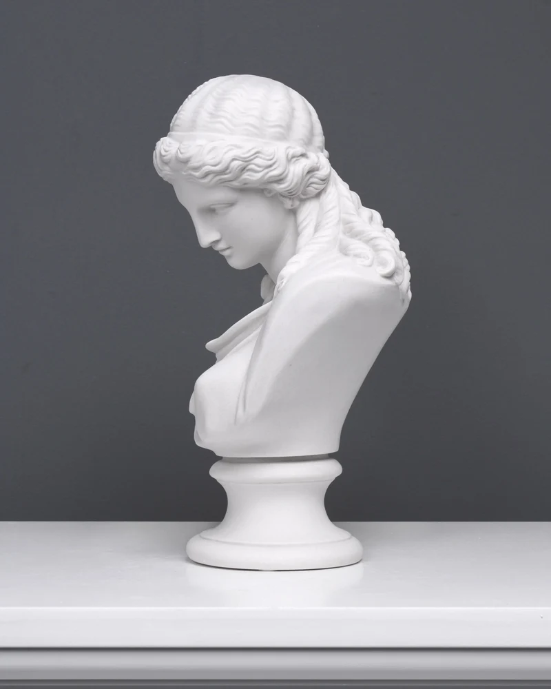 Buste d'Eiréné - déesse de la paix - sculpture en marbre