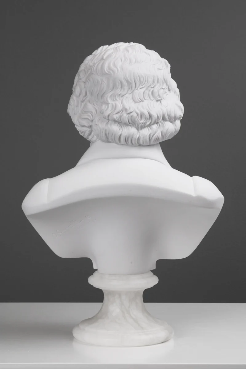 Buste de Beethoven - sculpture en marbre