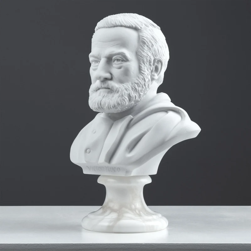 Buste Victor Hugo — Maître du Romantisme Français