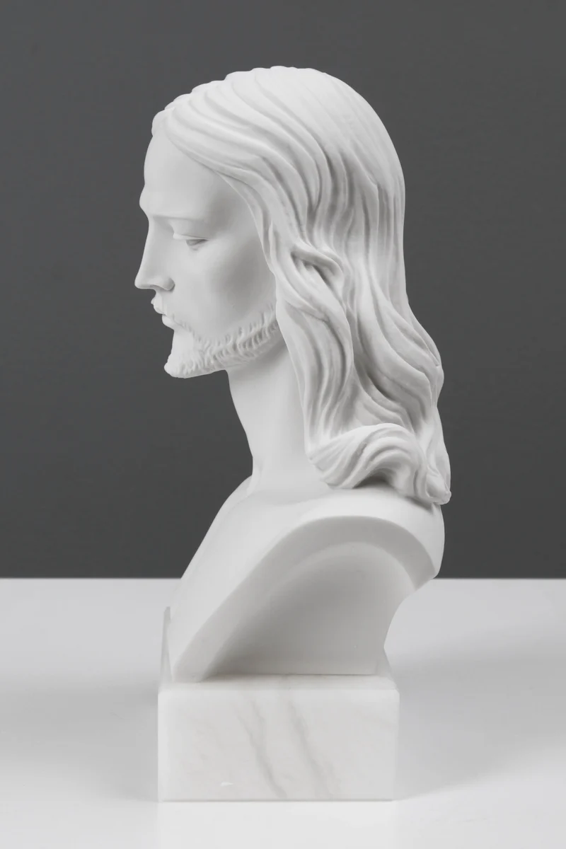 Buste de Jésus-Christ - sculpture en marbre