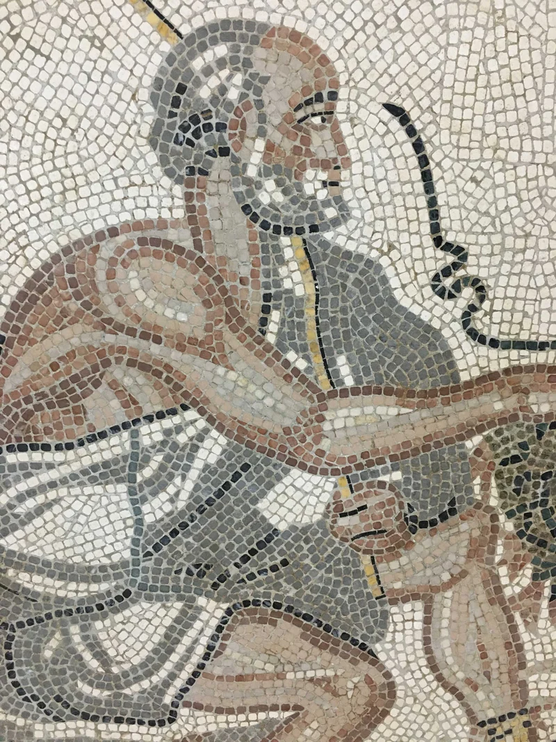 Mosaïque Berger - en marble
