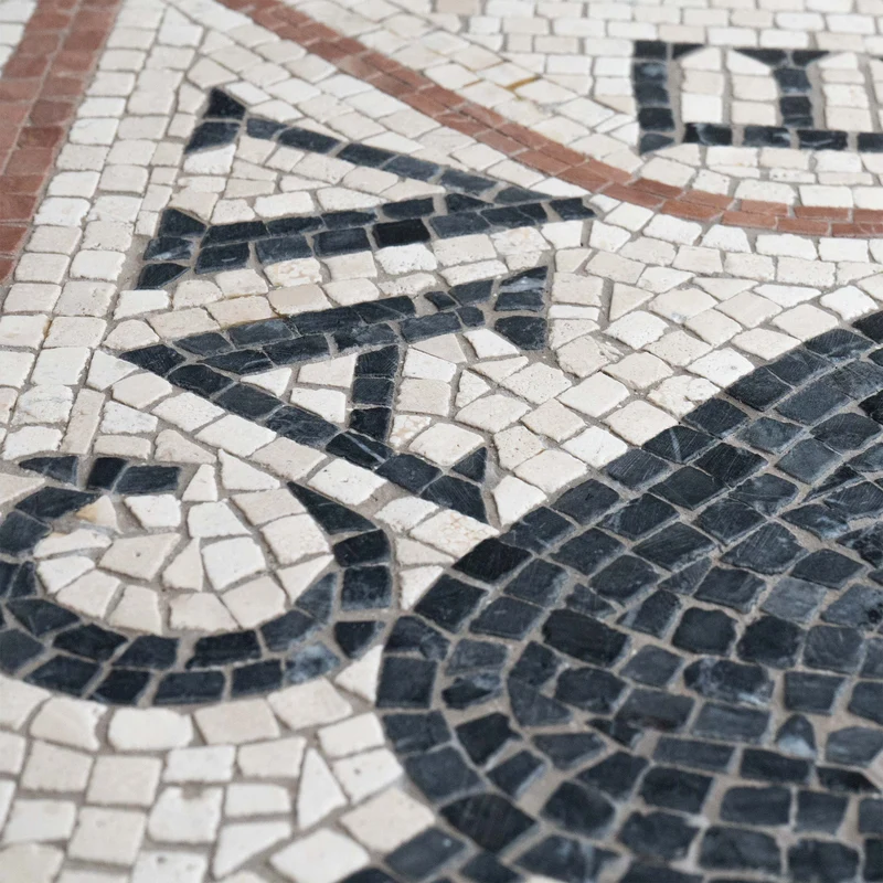 Mosaïque Cave canem - en marble