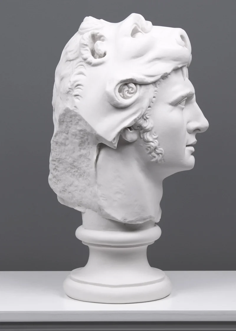 Buste de Mithridate - sculpture en marbre