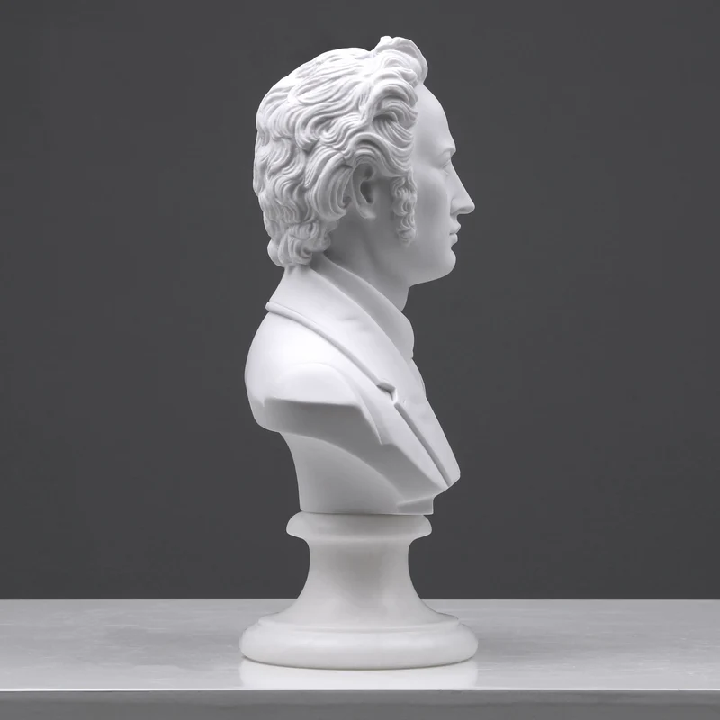 Chopin Buste Sculpture (Petit)