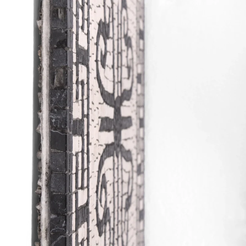 Mosaïque Frise géométrique - en marble