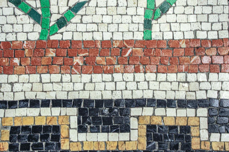 Mosaïque Faisan de la maison des oiseaux - en marble
