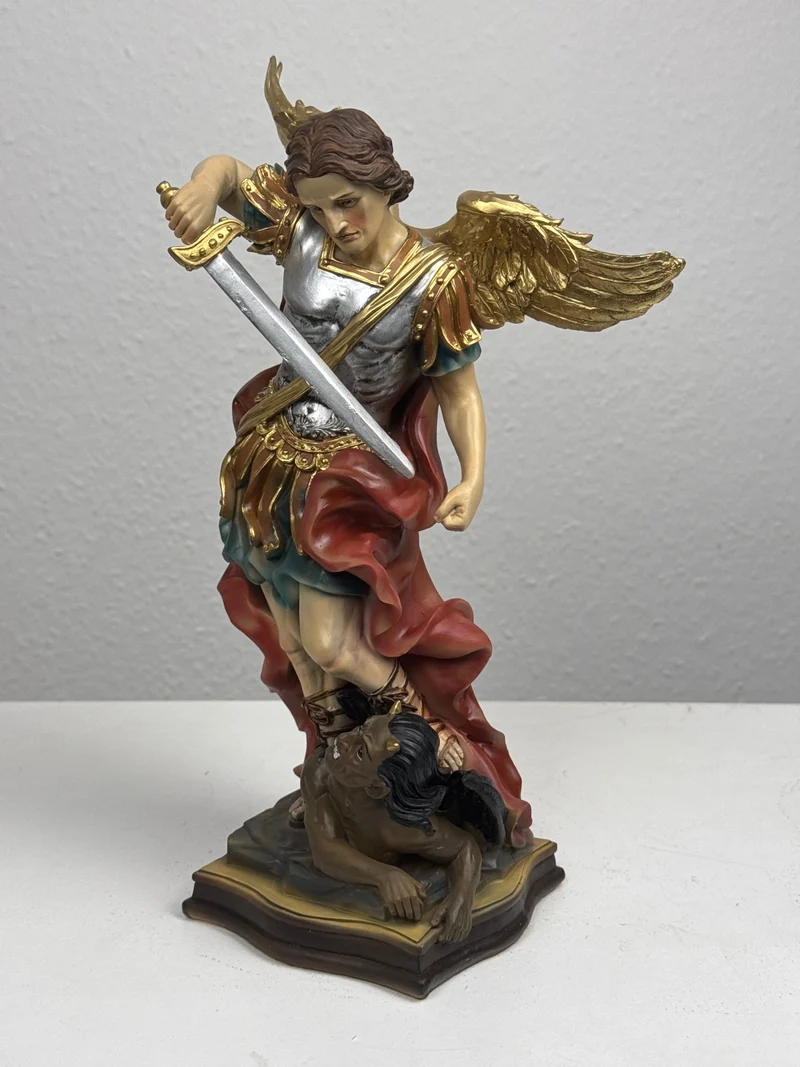 Sculpture de Saint Michel Archange (Grande Statue)