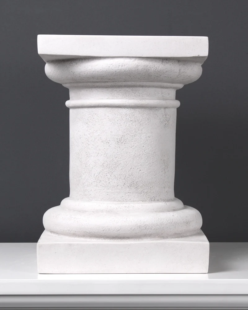 Petite colonne - sculpture en marbre