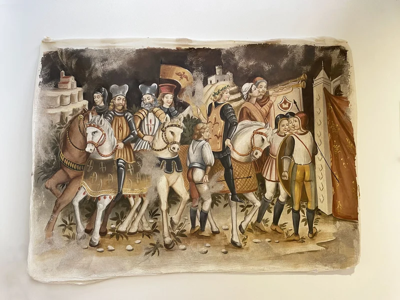 Peinture Fresque Renaissance : Profiter de la victoire