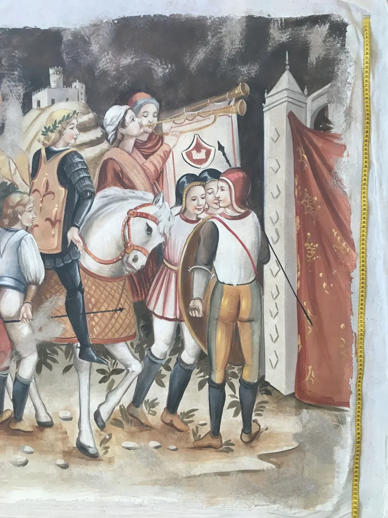 Peinture Fresque Renaissance : Profiter de la victoire