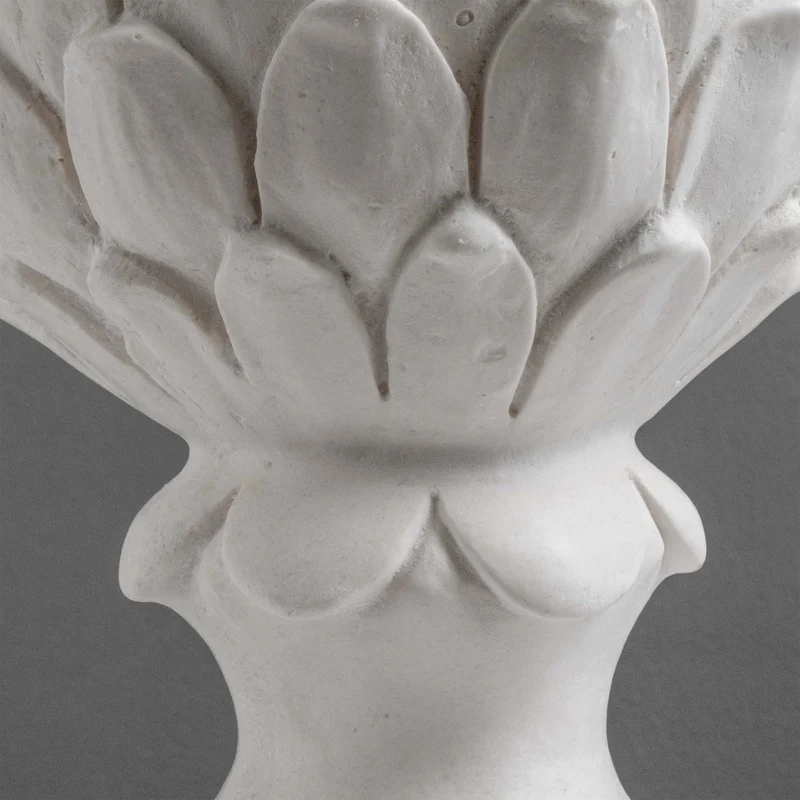 Paire de 2 Grandes Sculptures d’Artichaut de Jardin (Ornements Décoratifs)