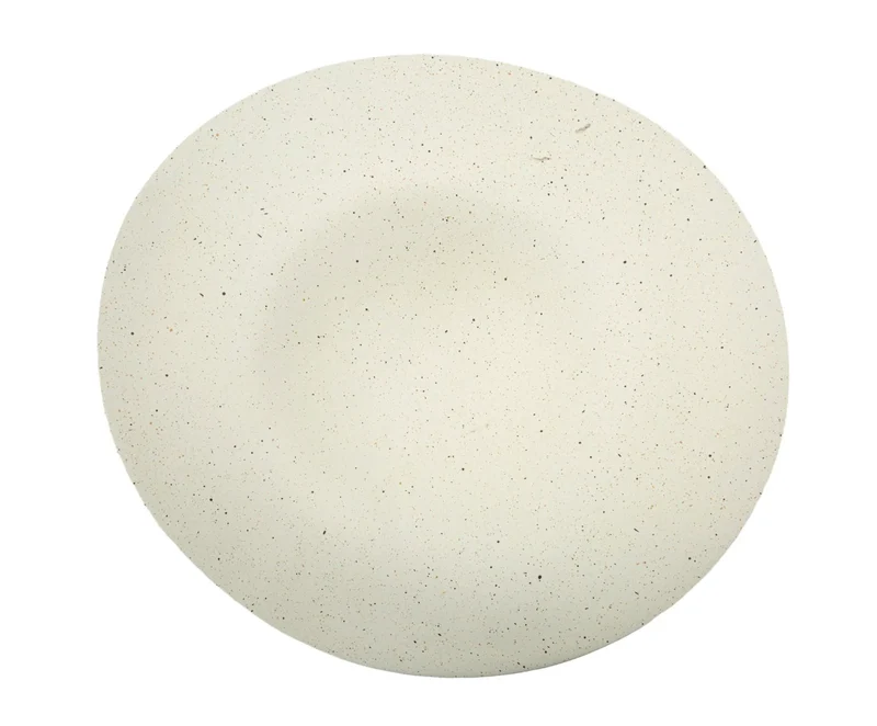 Plateau décoratif en résine blanche – Accent contemporain élégant