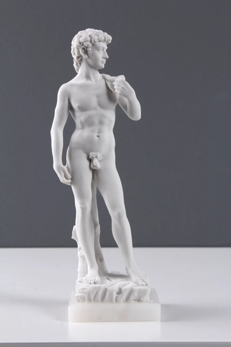 Sculpture David par Michel-Ange - sculpture en marbre