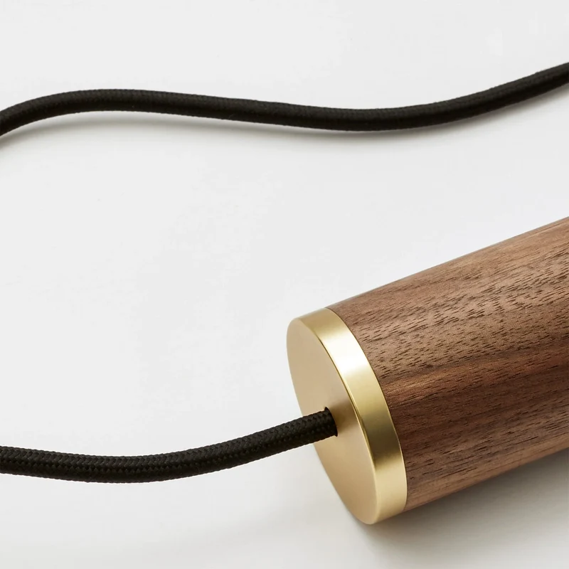 Gaia Pendant Light in Walnut