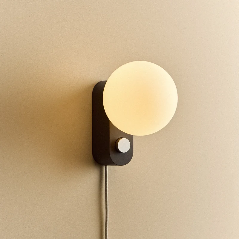 Alumina Multi-Use Lamp in Charcoal - Set of 2