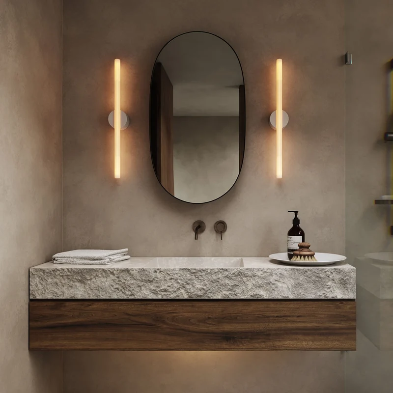 Kilter Wall Light in White