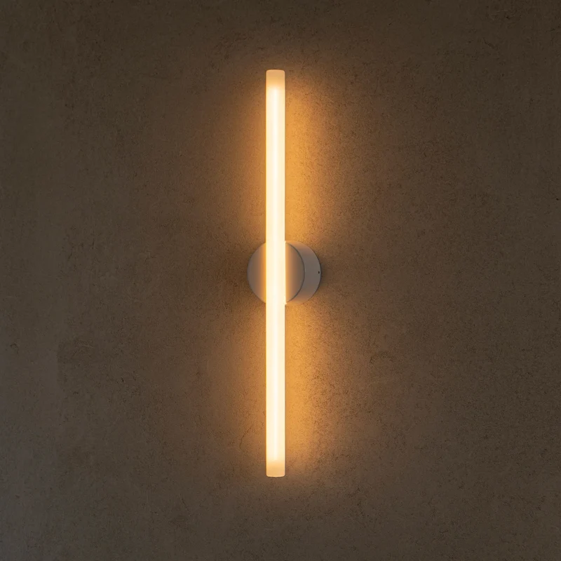 Kilter Wall Light in White - Set of 2