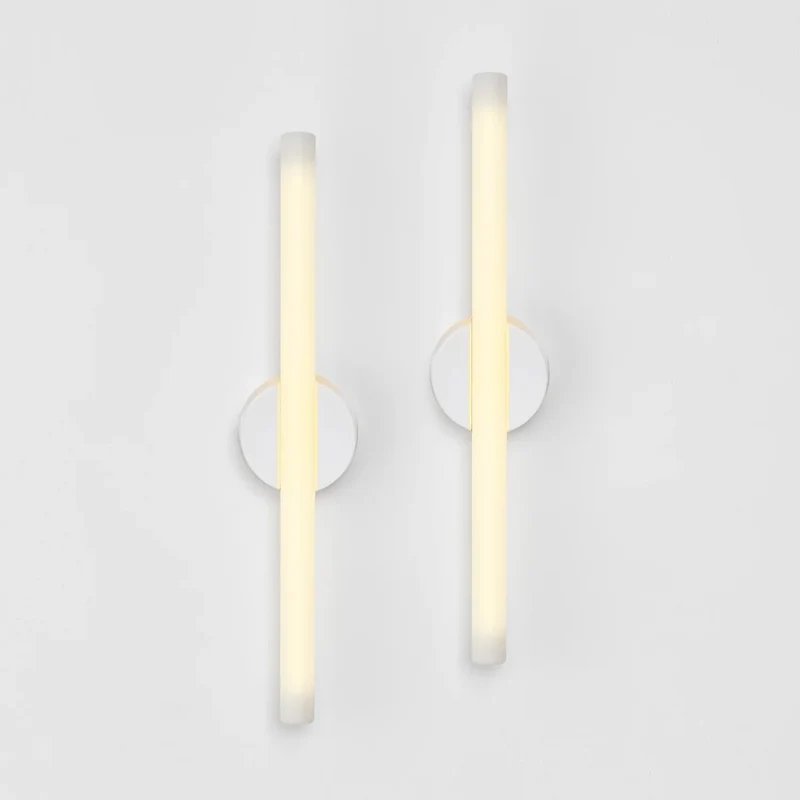 Kilter Wall Light in White - Set of 2