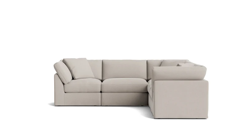 Get Together™ 5-Piece Modular Sectional Closed, Standard, Clay