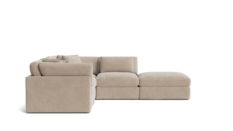 Get Together™ 5-Piece Modular Sectional, Large, Champagne