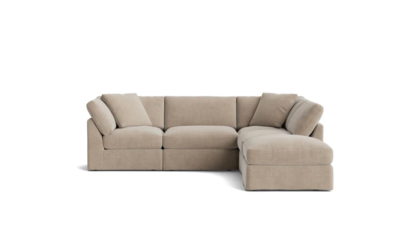 Get Together™ 5-Piece Modular Sectional, Standard, Champagne