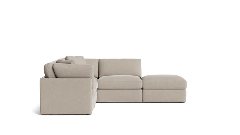 Get Together™ 5-Piece Modular Sectional, Standard, Light Pebble
