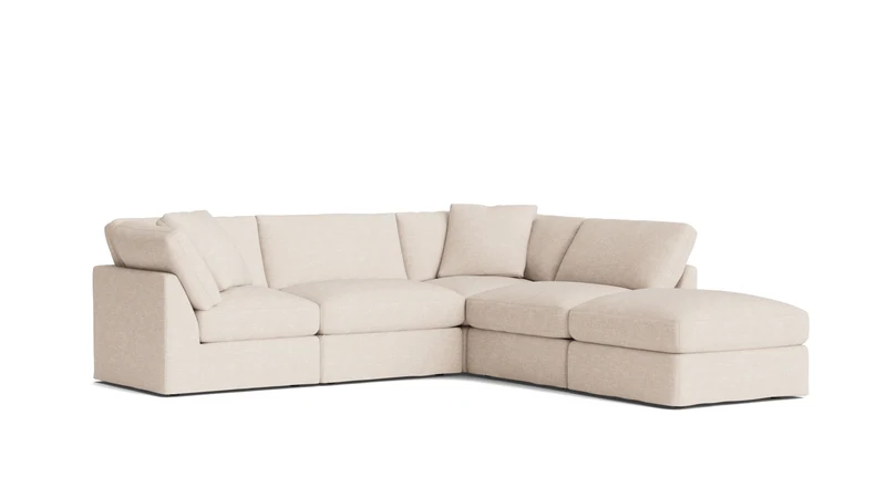Get Together™ 5-Piece Modular Sectional, Standard, Sunbeam