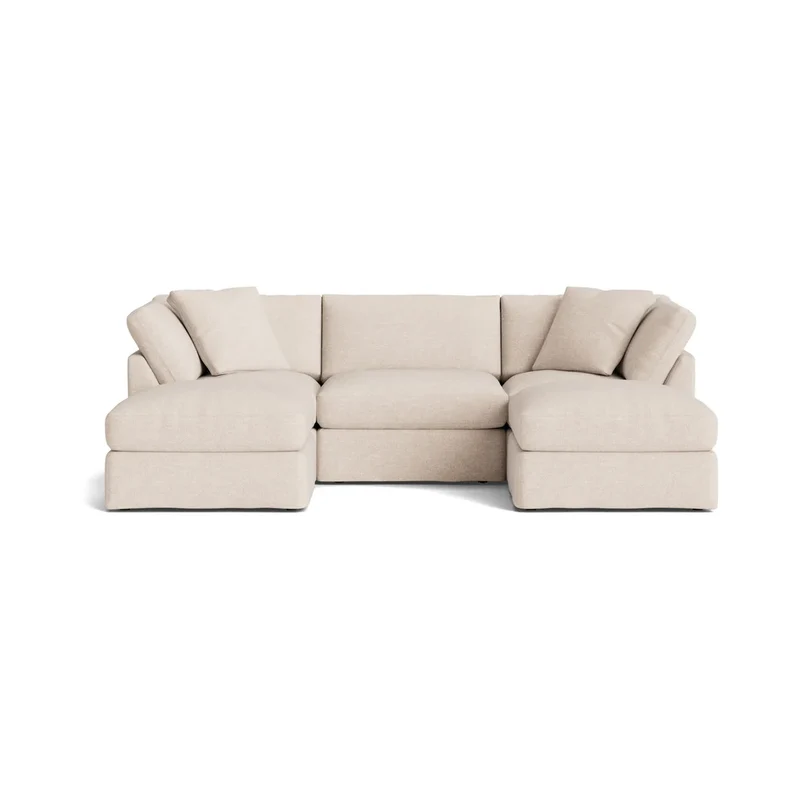 Get Together™ 5-Piece Modular U-Shaped Sectional, Standard, Sunbeam