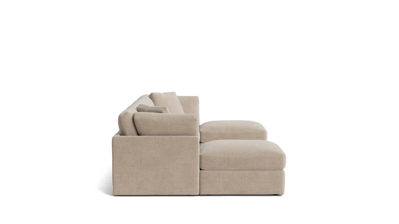 Get Together™ 6-Piece Modular U-Shaped Sectional, Standard, Champagne