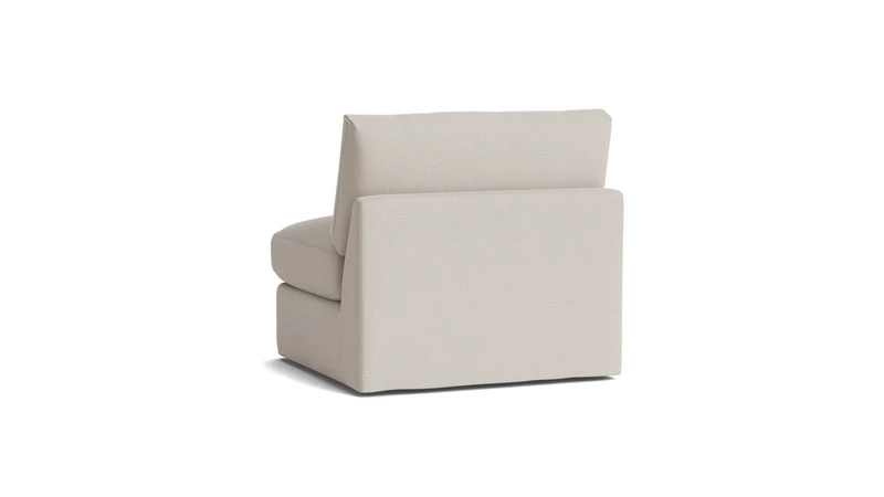 Get Together™ Armless Chair, Large, Clay