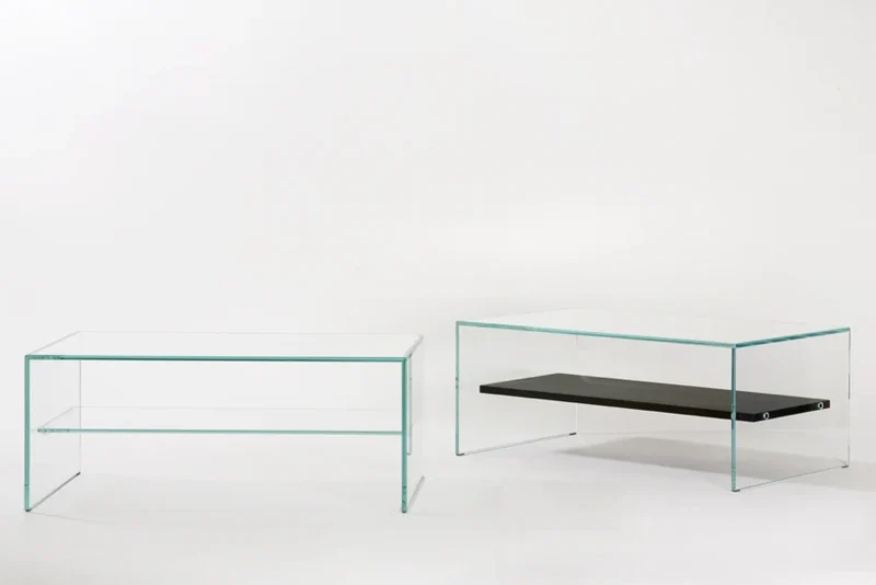 Table Basse Zen 1 | Verre Trempé et Bois