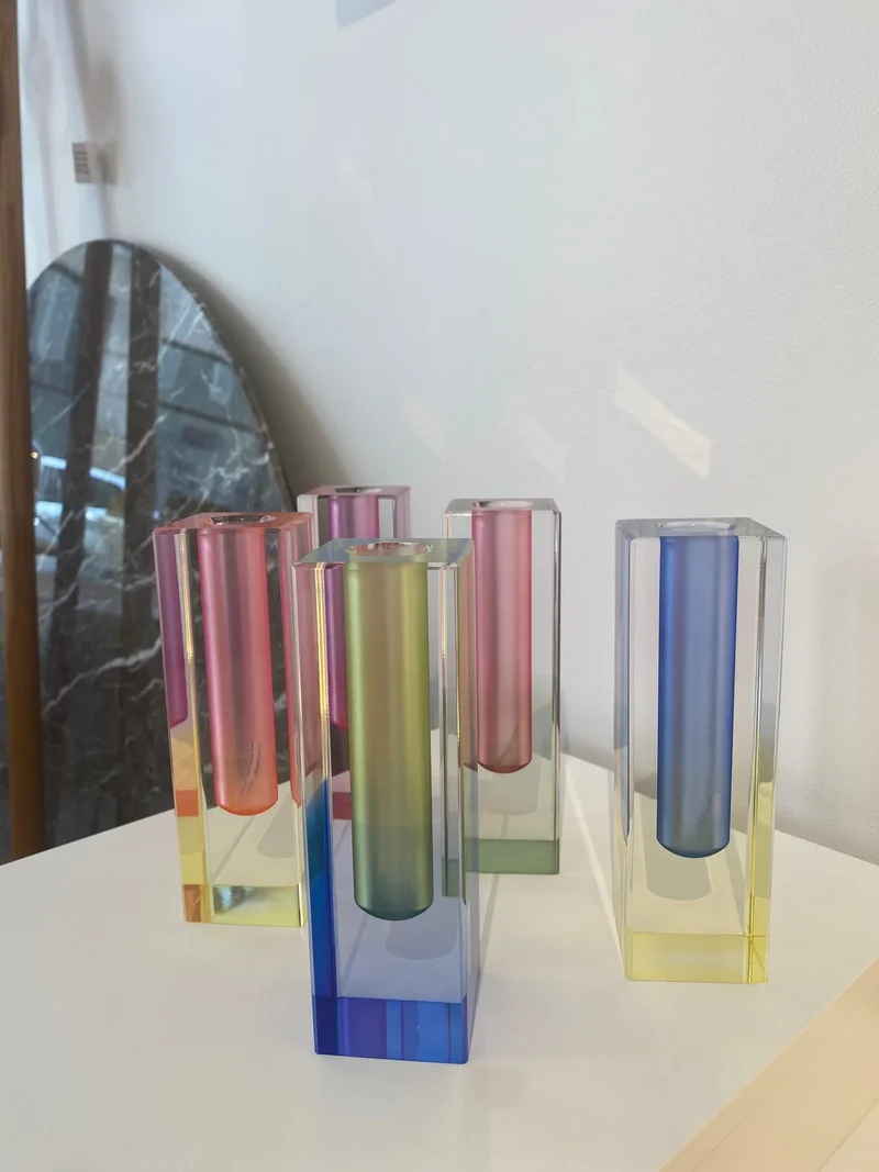 Soliflore Blomst Transparent Coloré | Design Épuré