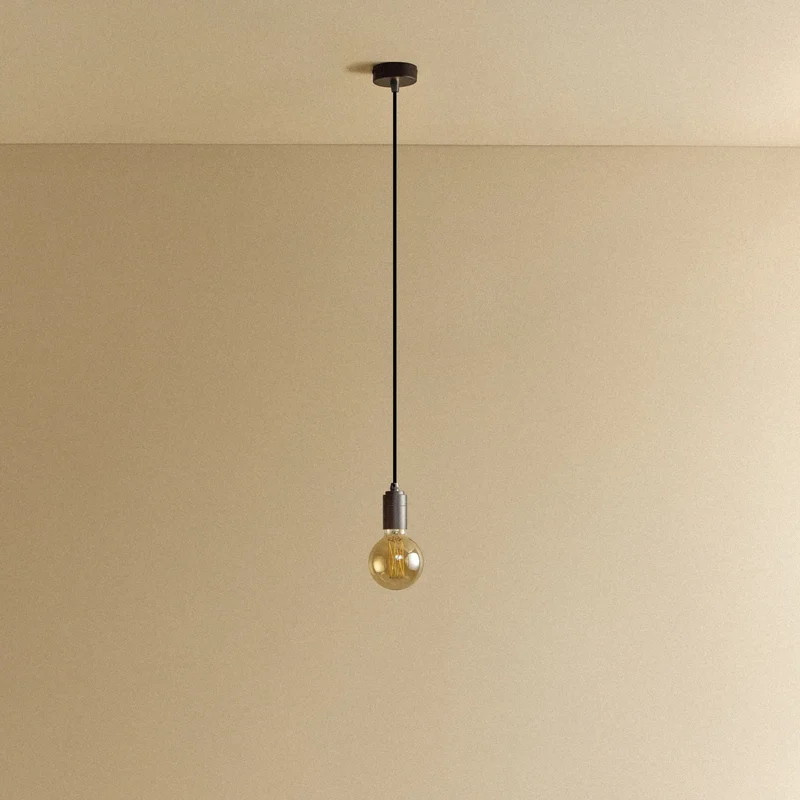 Elva Pendant Light Tinted in Graphite