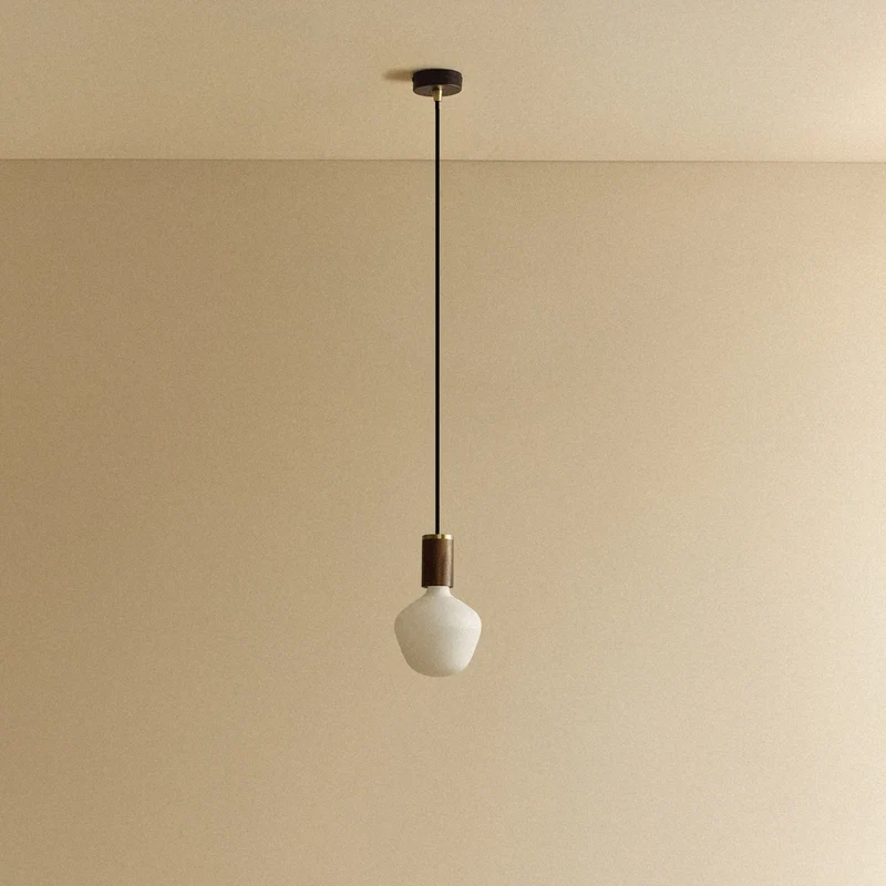 Enno Pendant Light in Walnut