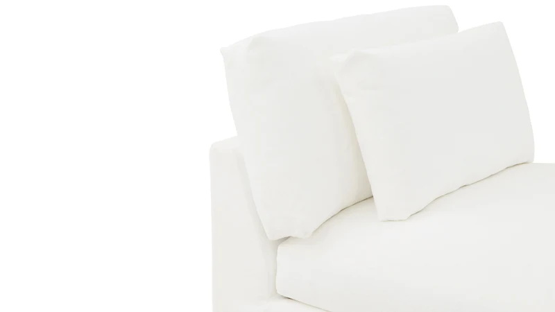 Get Together™ Armless Chair, Large, Sea Salt