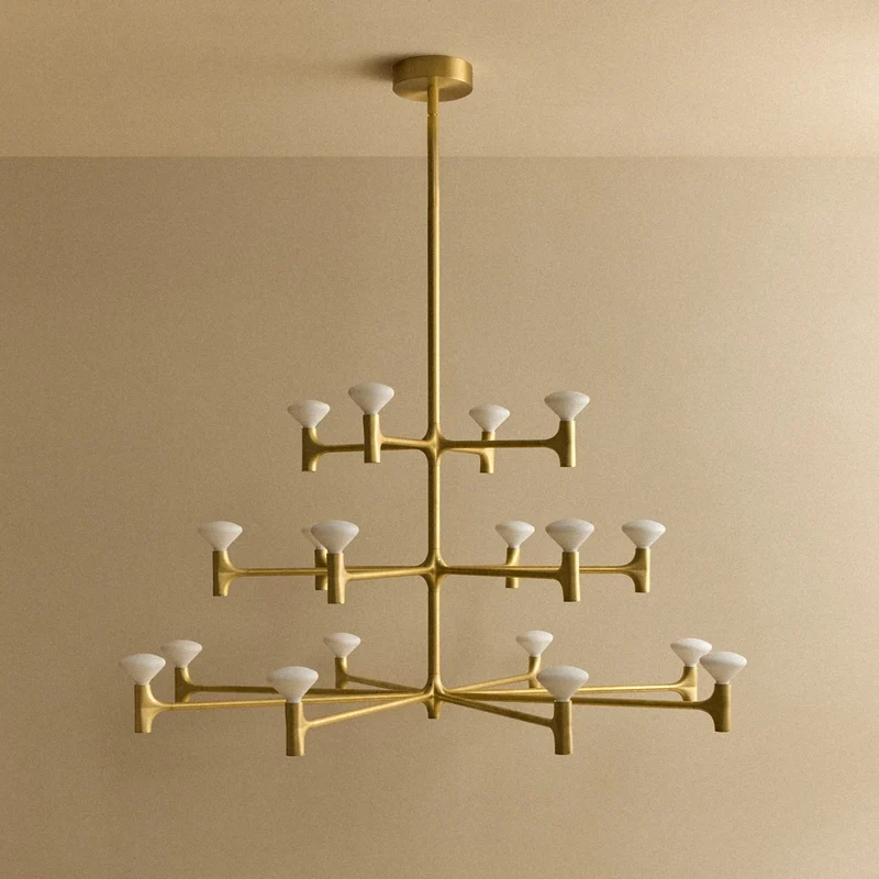 Root Three-Tier Chandelier