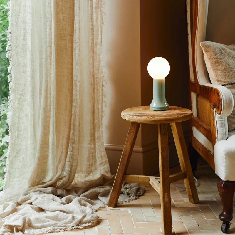 Shore Table Lamp in Sea Green - Set of 2