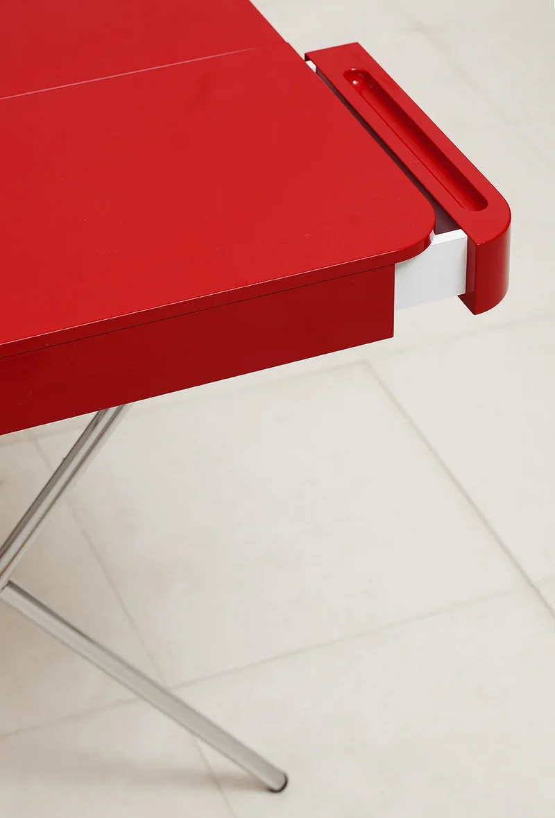 Bureau Cosimo Laqué Rouge | Design Marco Zanuso Jr