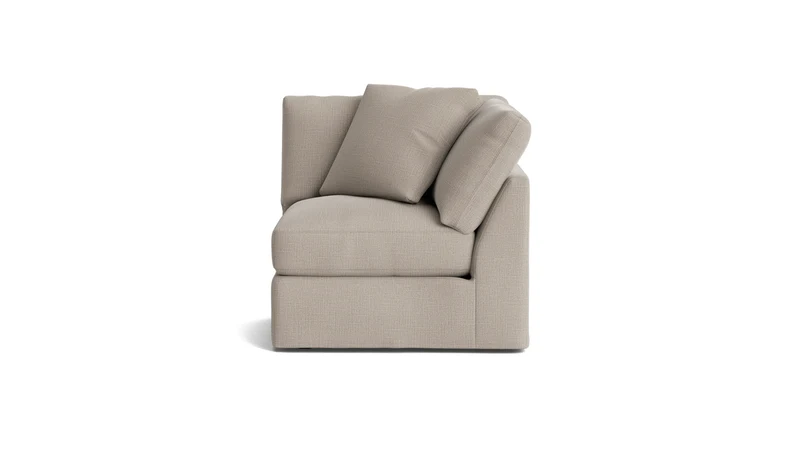 Get Together™ Corner Chair, Standard, Light Pebble
