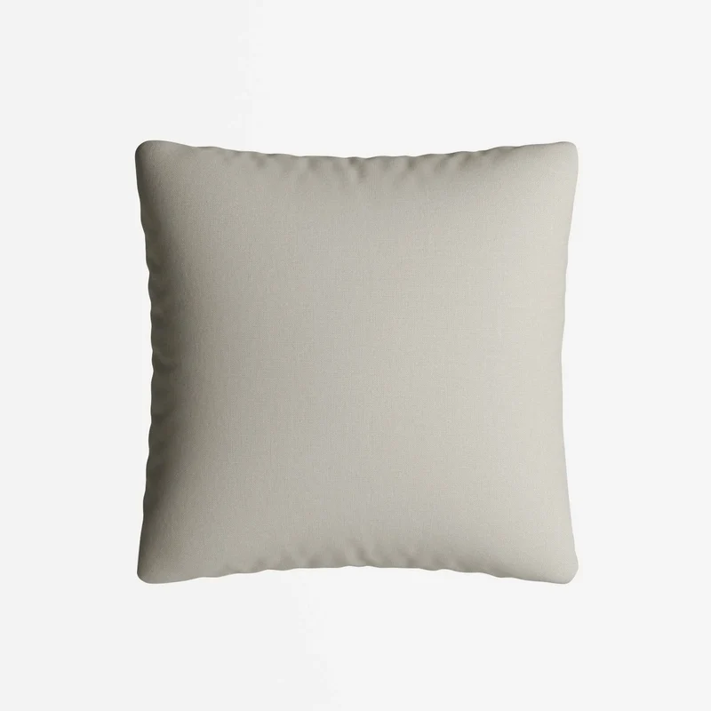 Coussin carr rose d houssable 40x40cm